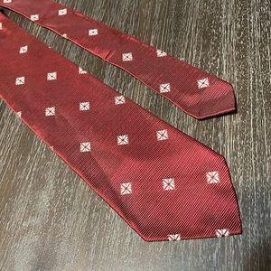 Botany 100% Acetate tie, necktie, burnt orange, 53” x 3 1/4”